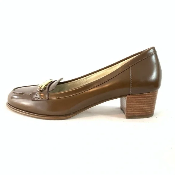 Michael Kors patent leather round toe loafers 7 M - Picture 8 of 15